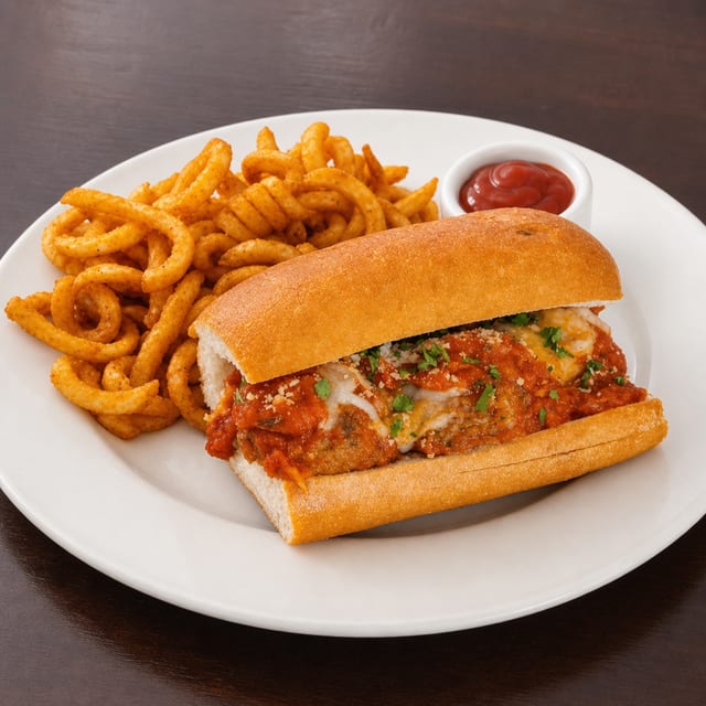 Meatball Sandwich.